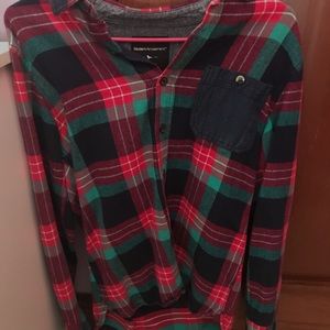 flannel top